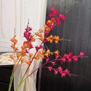 ดอกลิลลี่ออฟเดอะแวลลีย์ประดิษฐ์ ยี่ห้อมู่จินซี ก้านเดี่ยว ทำจากผ้าไหม สีขาว เหลือง น้ำเงิน ม่วง ชมพู ส้ม สำหรับตกแต่งงานแต่งงาน - Product Image 5