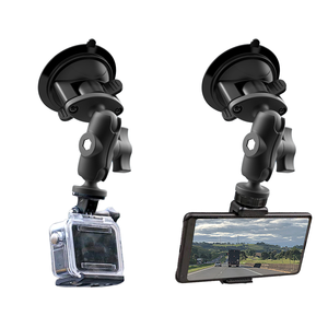 Soporte Universal para teléfono con ventosa para parabrisas de coche 360, soporte para cámara para <span class=keywords><strong>GoPro</strong></span> <span class=keywords><strong>Hero</strong></span> 13 12 Black <span class=keywords><strong>11</strong></span> <span class=keywords><strong>Mini</strong></span> 10 9 8 7 6 5 4 Insta360 X3 - Product Image 1