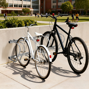 Porte-<span class=keywords><strong>vélos</strong></span> 4 <span class=keywords><strong>places</strong></span> peu encombrant Porte-<span class=keywords><strong>vélos</strong></span> 4 <span class=keywords><strong>places</strong></span>-Organisateur de garage robuste pour le rangement des <span class=keywords><strong>vélos</strong></span> et du matériel - Product Image 5