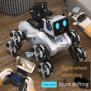 Juguete inteligente para perros con Control remoto para niños con ruedas, detección de gestos musicales, Material plástico duradero - Product Image 3