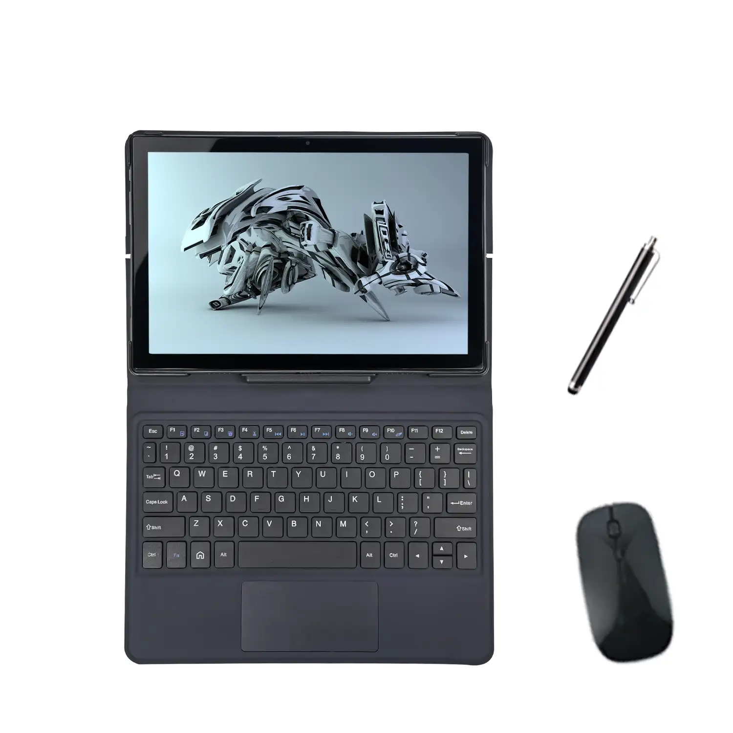 새로운 안드로이드 11 LTE 4g 태블릿 pc 10 인치 옥타 코어 1.6Ghz 태블릿 4gb 64gb 2 in 1 태블릿 pc 키보드 및 마우스 및 펜