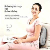 Masseur de cou portable, coussin de soutien pour siège de voiture, oreiller ergonomique pour la lecture au lit et sur le canapé