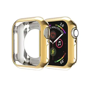 Casing Pelindung Anti Gores Bumper Ringan Ultra Ramping Tpu Lembut 38Mm, Kompatibel untuk Apple Watch