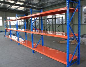 조절 가능한 유연한 강철 선반 롱 스팬 볼트형 랙 중량급 금속 저장 선반 창고 랙 - Product Image 4