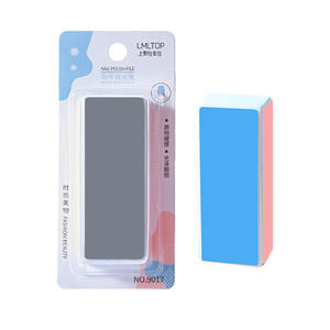 Lime à ongles LMLTOP 9017, papier abrasif PVAEVA dur et épais, portable, emballage individuel, pour le soin des ongles - Product Image 1