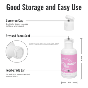 Vegan Friendly Más vendido 46 colores Vibrant Gel Color Set 20ml <span class=keywords><strong>Ingredientes</strong></span> alimentarios Geles de color Gel colorante alimenticio a base de aceite para hornear - Product Image 6