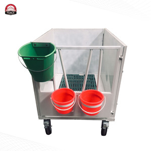 Nouvel équipement d'élevage de cage de maison de veau de condition pour des fermes d'élevage - Product Image 1