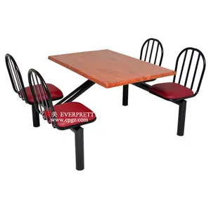 KFC masa mobilya seti fast food yemek masası sandalye