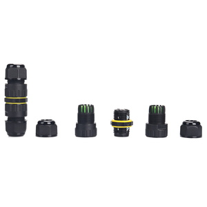 Conectores de Cable Eléctrico Impermeables M25 M20 M16 de 2, 3, 4, 5 y 6 Pines, Conectores de Cable de Plástico IP68 para Iluminación LED - Product Image 6
