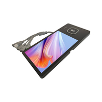 Leshun LSP982 Système Android 13 Machine de contrôle d'accès par paiement RFID Scanner de veine palmaire avec écran tactile étanche et audio unidirectionnel