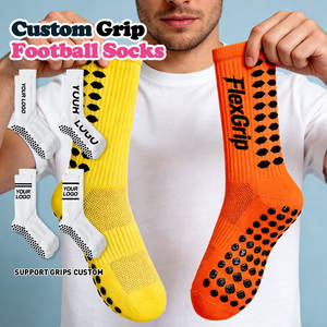 جوارب كرة القدم فليكس جريب المخصصة ذات قبضة طويلة الأمد لألعاب كرة القدم، جوارب قوية مضادة للانزلاق للرياضيين - Product Image 1