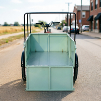 Vélo de livraison électrique à pneus larges, tricycle électrique à trois roues, scooter électrique, tricycle cargo adulte à pneus larges pour la ville