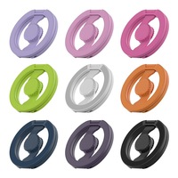 360 °   Cincin Magnetik Multi-warna Putar, Pegangan Ponsel, Penyangga, dan Fidget Spinner untuk iPhone 15 16 17 18