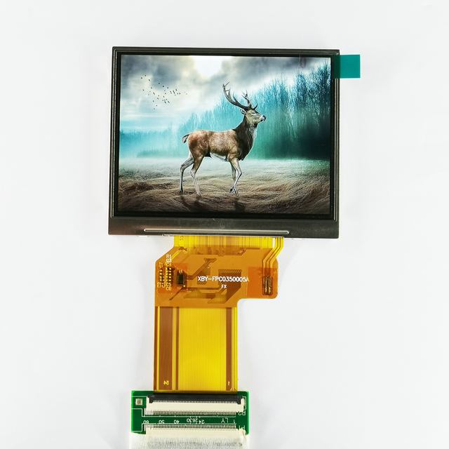 3.5 Inch IPS 640*480 54PIN tft  LCD Capacitive Touch screen display Module