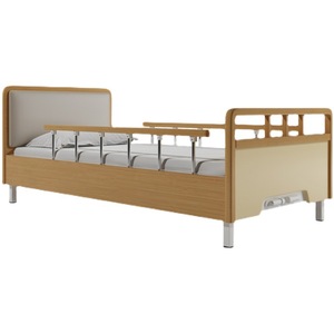 Lit d'Accueil en Bois Massif avec Barrières de Sécurité pour Soins à Domicile et Maisons de Retraite, Utilisation Polyvalente en Chambre - Product Image 4