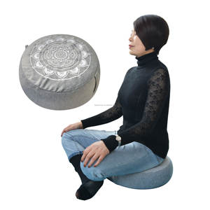 Coussins <span class=keywords><strong>de</strong></span> méditation Zafu rembourrés <span class=keywords><strong>de</strong></span> balles <span class=keywords><strong>de</strong></span> <span class=keywords><strong>sarrasin</strong></span>, <span class=keywords><strong>oreiller</strong></span> <span class=keywords><strong>de</strong></span> méditation et <span class=keywords><strong>de</strong></span> yoga <span class=keywords><strong>pour</strong></span> la position assise, <span class=keywords><strong>oreiller</strong></span> aux graines <span class=keywords><strong>de</strong></span> cerise - Product Image 3