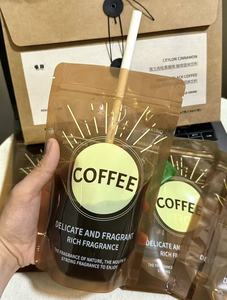 Sacchetti Trasparenti con Beccuccio per Caffè e Bevande, Buste Monouso Portatili per Cold Brew e Tè al Latte - Product Image 5