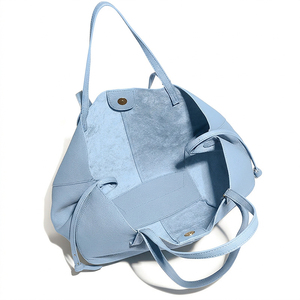 <span class=keywords><strong>Sac</strong></span> à <span class=keywords><strong>main</strong></span> pour femme Fabrication <span class=keywords><strong>Sac</strong></span> Tote Cuir Véritable Bleu OEM/ODM Femme Été Couleur Macaron Grande Capacité <span class=keywords><strong>Sac</strong></span> à <span class=keywords><strong>Main</strong></span> - Product Image 5