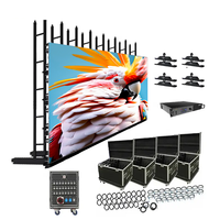 Système de panneaux d'affichage vidéo 3D P2 P2.5 P3.91, module publicitaire extérieur pour fenêtre, écran vidéo mural intérieur P4, écran LED P3.91