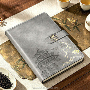 Libreta de Lujo A5 para Negocios, Agenda, Planificador, Diario, con Bolígrafo, Set de Regalo Promocional - Product Image 4