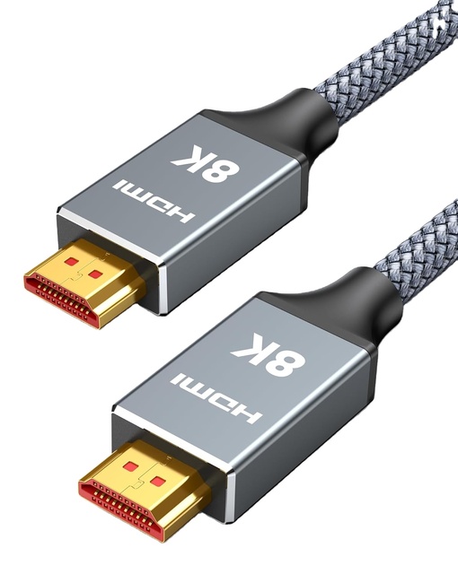 8K HDMI2.1 Optical Fiber Cable Ultra High Speed 48Gbps HDCP 2.2&2.3 EARC 8K120Hz 4K120Hz Gold Plated