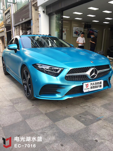 Anolly-envoltura de PVC cromado para coche, película de vinilo para envolver el cuerpo del coche, color azul lago - Product Image 3