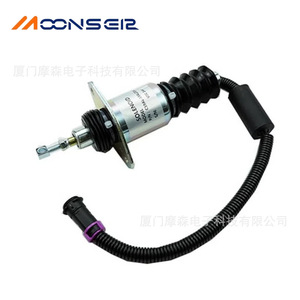 Vanne solénoïde MoonsEir C59AL-59AL204A pour coupure de carburant et arrêt du groupe électrogène - Product Image 1