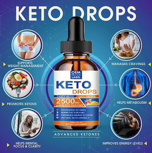 Ausreson OEM Keto, Productos Líquidos para Adelgazar, Suplemento Dietético de Electrolitos, Gotas de Keto BHB para Pérdida de Peso - Product Image 2