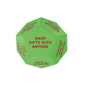 Juego de Dados para Intercambio de Regalos de Fiesta de Navidad, de 12 Caras, de Plástico, con Diseño de Santa Claus, para Niños de 5 a 7 Años, Personalizado, a Granel, de Lenta Recuperación, para Aliviar el Estrés, Familiar - Product Image 3