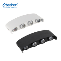 Applique murale LED extérieure étanche IP65 en aluminium pour maison moderne