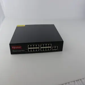 Top Quality Stock 16 Port Network And Fiber To Copper Media Converter Poe Switch