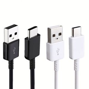 High Quality Data <b>Cable</b> <b>USB</b> <b>Type</b> <b>C</b> <b>Cable</b> Power Adapter <b>USB</b>-<b>C</b> <b>Cable</b> 1M PVC Charger Cord for Sams S9 S9 - Product Image 1