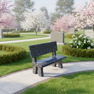 Bancas de granito para uso en cementerios, banco de granito para exteriores y banco de cementerio - Product Image 1