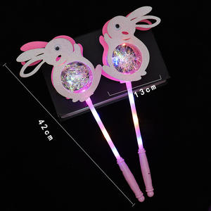 Großhandel Cartoon Light-Up Stick Toy Festival Kaninchen Tiger Star Ball mit <span class=keywords><strong>LED</strong></span>-Blink funktion - Product Image 6