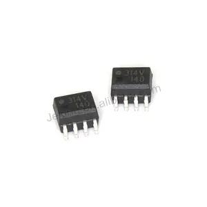 Jeking HCPL 600mA 게이트 드라이버 광학 커플링 3750Vrms 1 채널 SOIC-8 HCPL-0314-500E