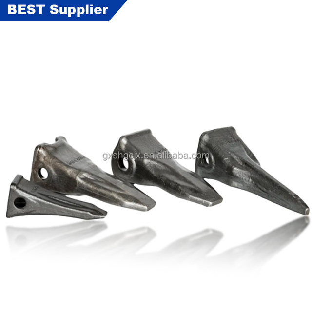 Excavator Bucket Teeth EX120 EX200 ZX200 ZX300 Heavy Duty Rock Chisel Standard Bucket Tooth Point OEM Manufacture