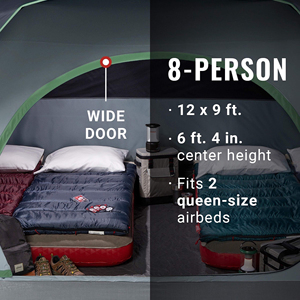 Homful bán buôn ngoài trời lớn tự động ngay lập tức 4 người cắm trại lều không thấm nước cắm trại lều - Product Image 5