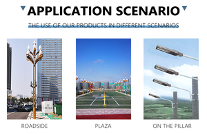 Cột đèn giao thông để bán cột tín hiệu giao thông trang trí đèn tín hiệu giao thông cực - Product Image 6