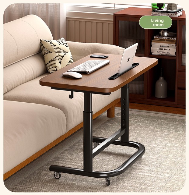 Adjustable Bedside Table, Movable Desk, Office Desk, Computer Desk, Children's Study Desk, Living Room Sofa Writing Desk