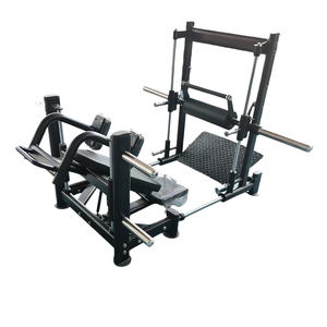 Máquina de Entrenamiento de Cadera con Carga de Placas RA, Equipo de Fitness Comercial, Máquina Ajustable <span class=keywords><strong>para</strong></span> Empuje de Cadera 3D, Entrenador de Glúteos - Product Image 2