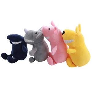 Hondenspeelgoed Grappige <span class=keywords><strong>Smiley</strong></span> Tandenbal, Hondenspeelgoed met Geluid, Puppy Bijtbestendig Tandenslijp-speeltje, Verlichting van Verveling Interactief Spel - Product Image 3