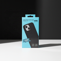 Étui de téléphone personnalisé avec logo, emballage de vente au détail, boîte à couvercle magnétique avec insert pour la coque arrière du téléphone portable