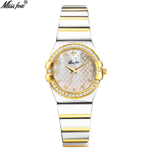 Wholesale Light Luxury Leisure Versatile Quartz <b>Watch</b> Waterproof Diamond Quartz <b>Watch</b> for Women - Product Image 1