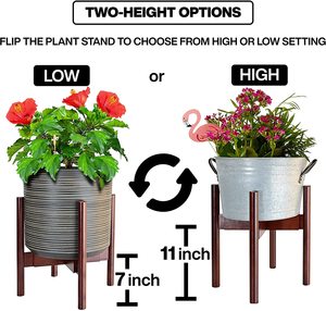 Hiện Đại Trong Nhà Gỗ Chậu Hoa Đứng Trang Trí Nhà Máy Đứng Với Chậu Gỗ Chủ Cho Trong Nhà Vườn Nguồn Cung Cấp - Product Image 3