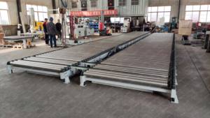 Heavy Duty Automatische Overdracht Euro Pallet Handling Ketting Aangedreven Live Roller Transportband Met Groot Laadvermogen - Product Image 2