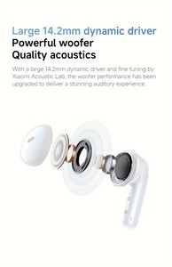 Écouteurs sans fil Xiaomi <span class=keywords><strong>Redmi</strong></span> <span class=keywords><strong>Buds</strong></span> 6 Active, autonomie de 30 heures, écouteurs sportifs intra-auriculaires pour la musique - Product Image 5