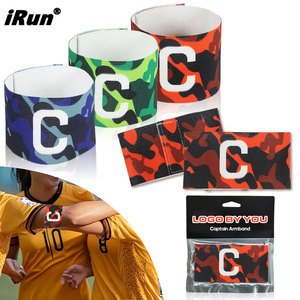 Brassard de Capitaine de Football Personnalisé IRun en Nylon, Bande Élastique pour Entraînement d'Équipe de Football - Product Image 1