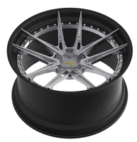 Jantes forgées professionnelles légères et personnalisées de 19 20 21 22 23 pouces, 2 pièces, jantes en aluminium d'aviation 6061-t6