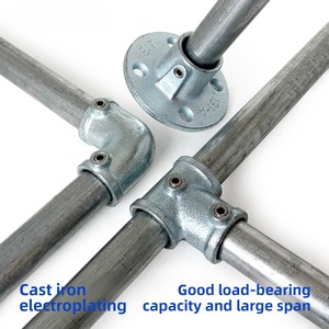 Nhà Máy Trực Tiếp Các Loại 3/4 Inch Ống Mạ Kẽm Kẹp Phụ Kiện Gang Sửa Chữa Kẹp Khung Giá Cho Ống - Product Image 2