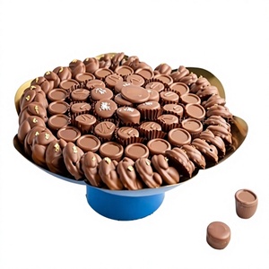 Bol à chocolats en métal, design dernier cri, qualité exclusive, forme ronde, pour fruits et en-cas, à prix abordable - Product Image 1